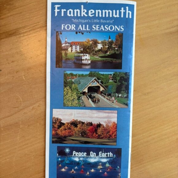 Frankenmuth Michigan Felt Flag Pennant - Picture 8 of 10